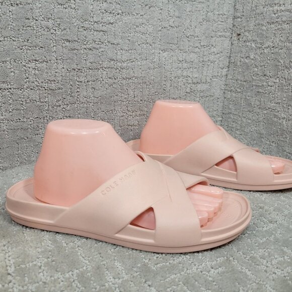 Cole Haan Findra Eva Pool Unisex Adults US W10 M8 Pink Slip On Slide Sandal - Picture 5 of 11